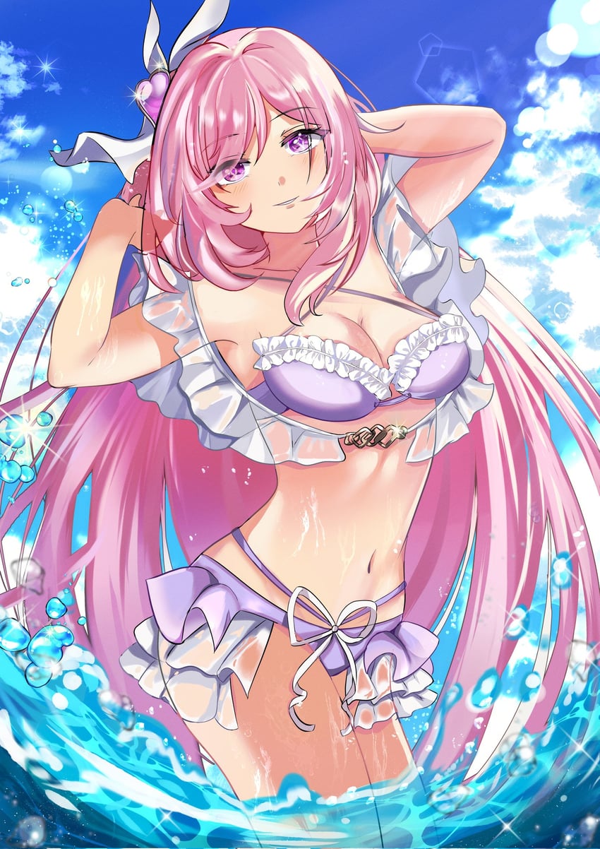 elysia (honkai and 1 more) drawn by chocola_s
