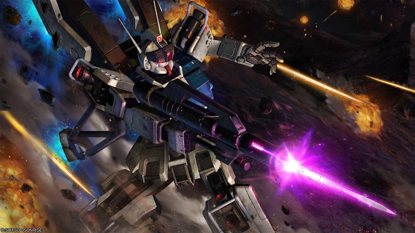 gundam ez8 high mobility custom (gundam and 3 more) drawn by tenjin_hidetaka