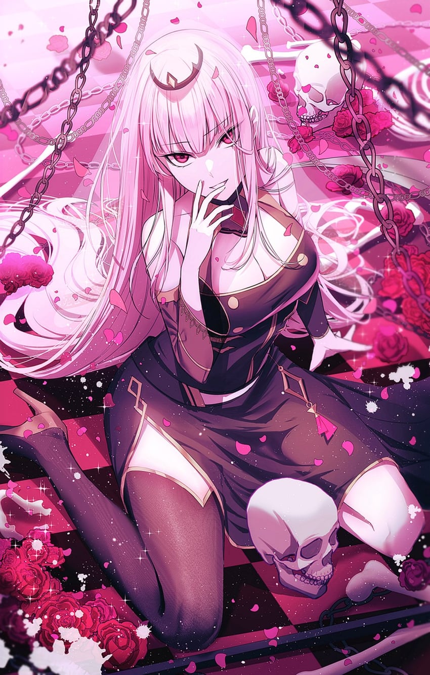 mori calliope (hololive and 1 more) drawn by ggatip