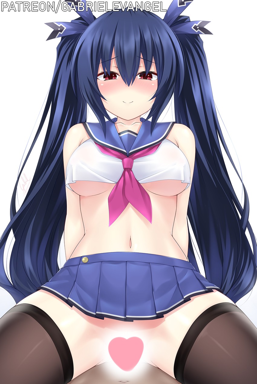 noire (neptune and 1 more) drawn by gabriel_evangel