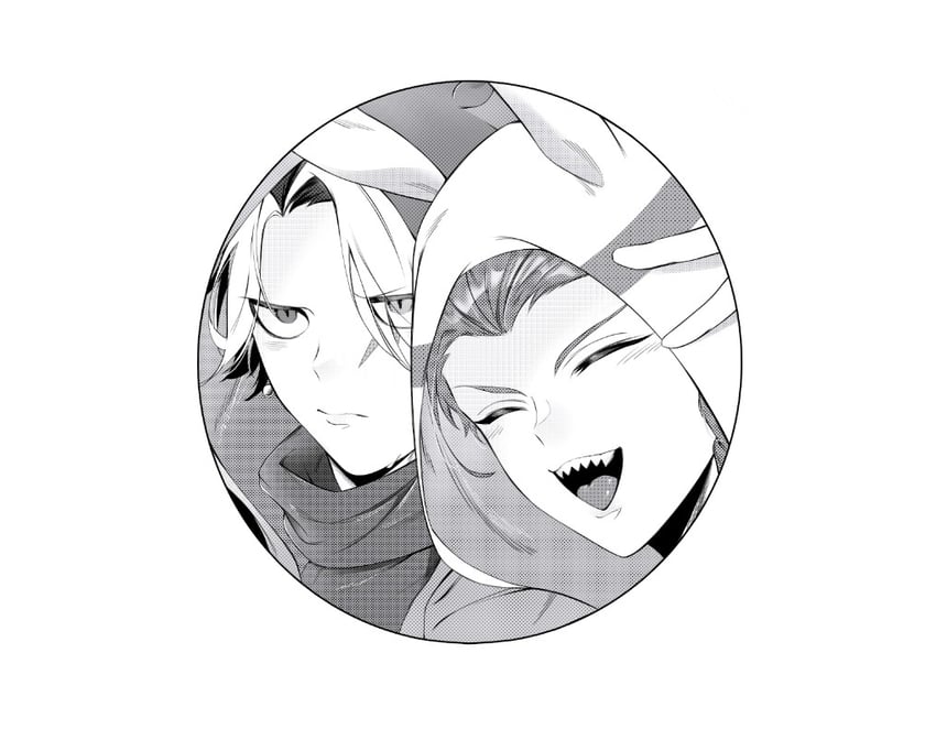 soda kazuichi and tanaka gundham (danganronpa and 1 more) drawn by poisononion