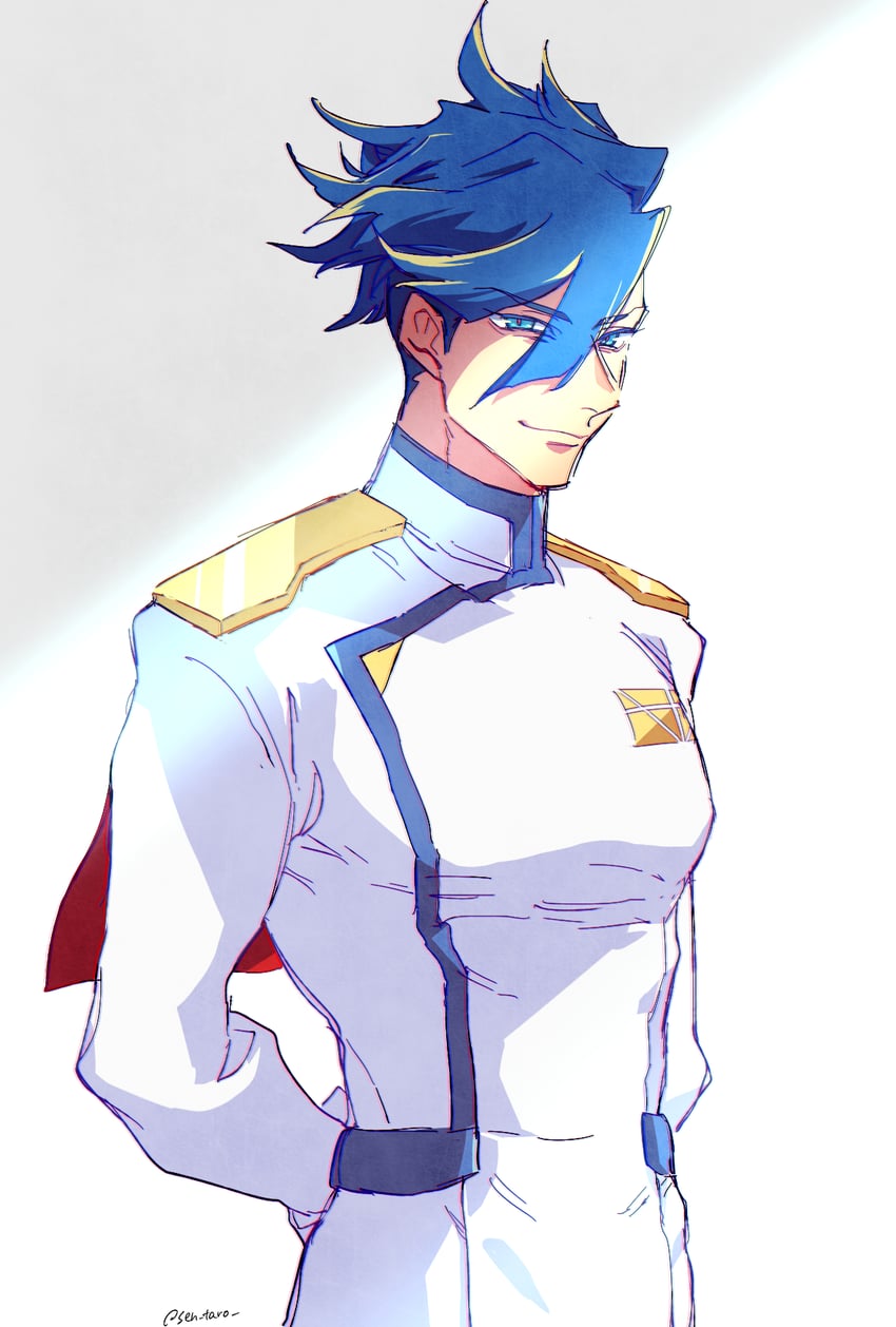 galo thymos and kray foresight (promare) drawn by haruimo_(imoco_0706-b)