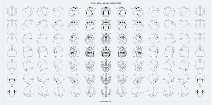 rx-78-2 gundam (gundam and 1 more) drawn by strictly_mecha