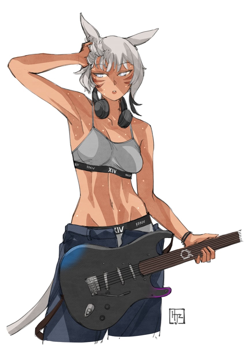 y'shtola rhul (final fantasy and 1 more) drawn by hjz_(artemi)