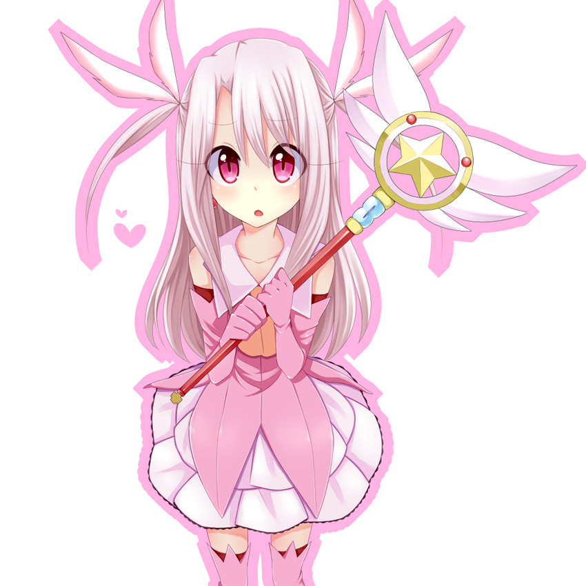 illyasviel von einzbern, prisma illya, and magical ruby (fate and 1 more) drawn by twelve_(thirteen110)