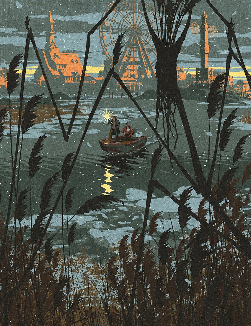 kim kitsuragi and harry du bois (disco elysium) drawn by luis_melo