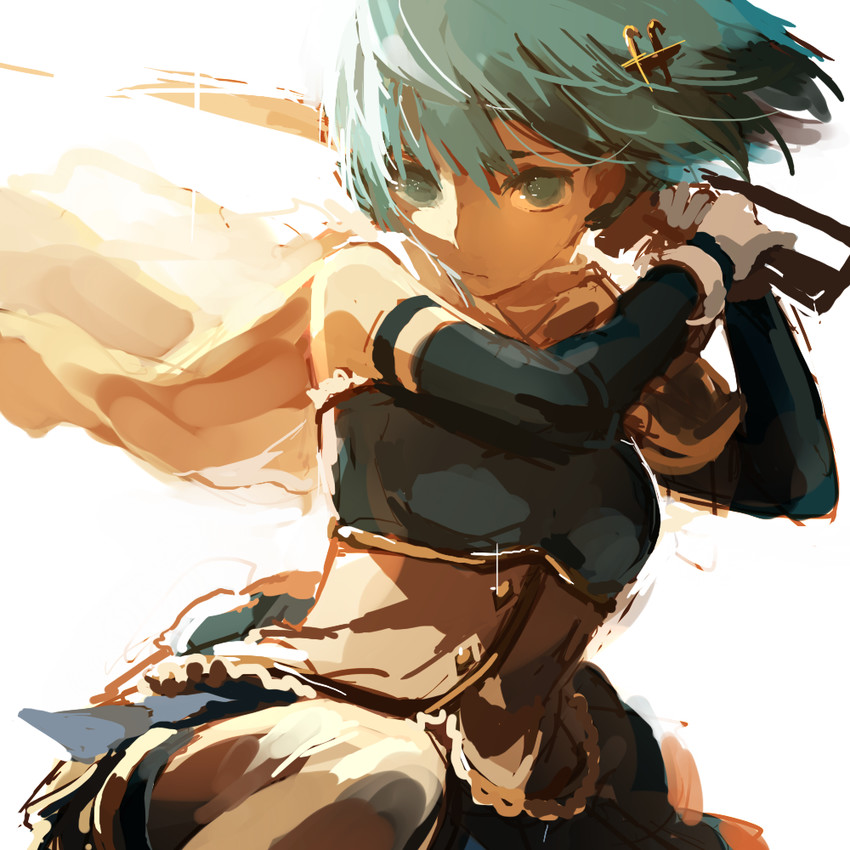 miki sayaka (mahou shoujo madoka magica and 1 more) drawn by lemontea