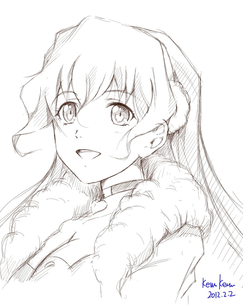 muginami (rinne no lagrange) drawn by kem_kem