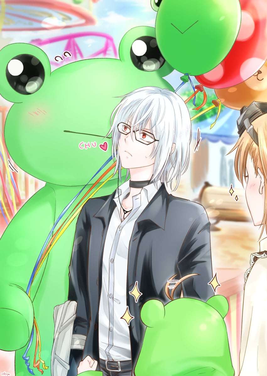 accelerator, last order, gekota, misaka imouto, and misaka imouto 10046 (toaru majutsu no index) drawn by rokuyo