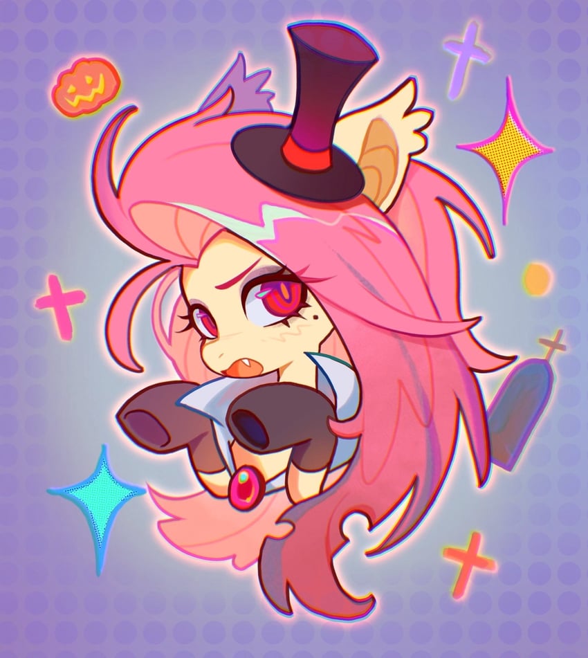 fluttershy and flutterbat (my little pony and 1 more) drawn by jficbcpcr6eyujo