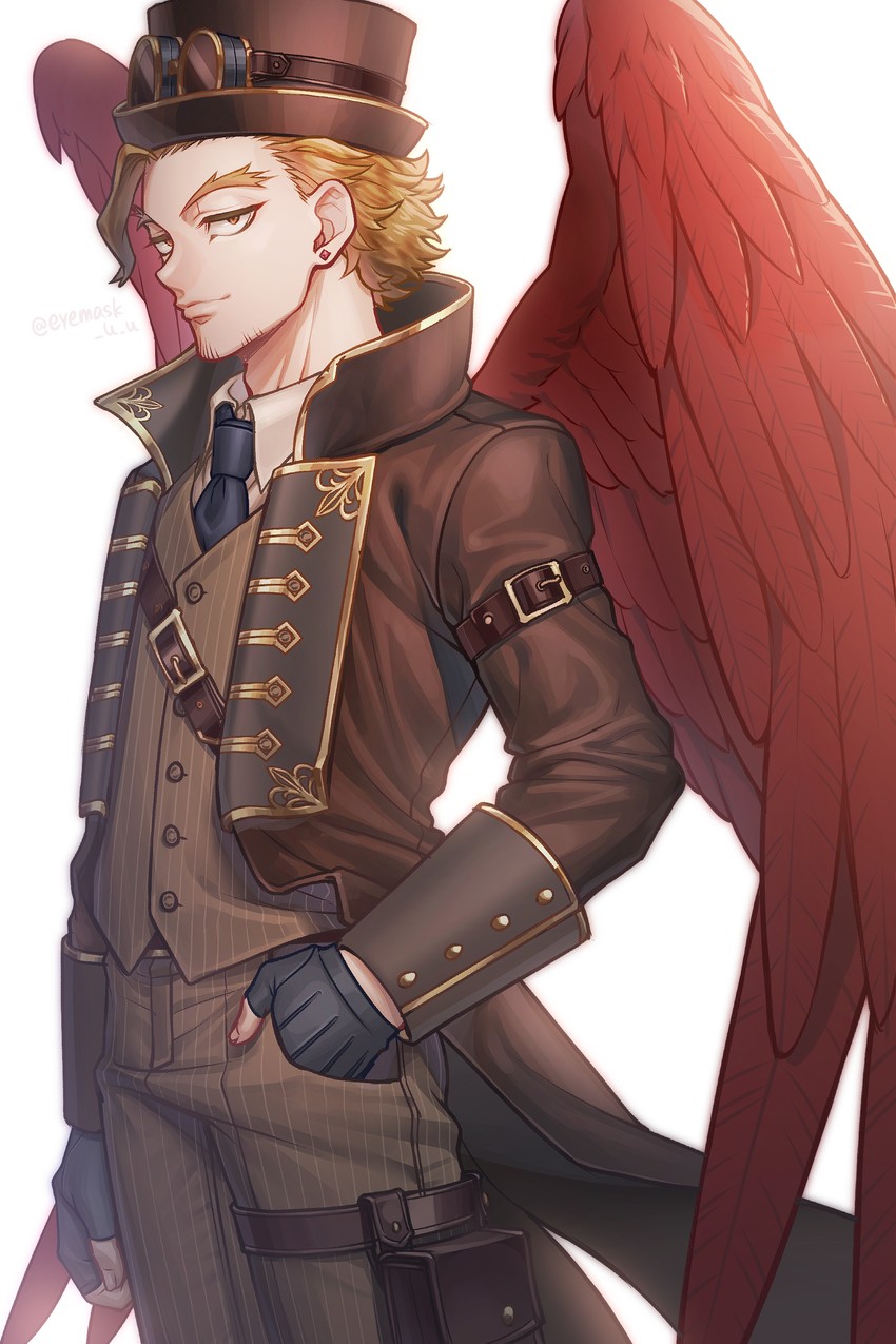 hawks (boku no hero academia) drawn by eyemask_u_u