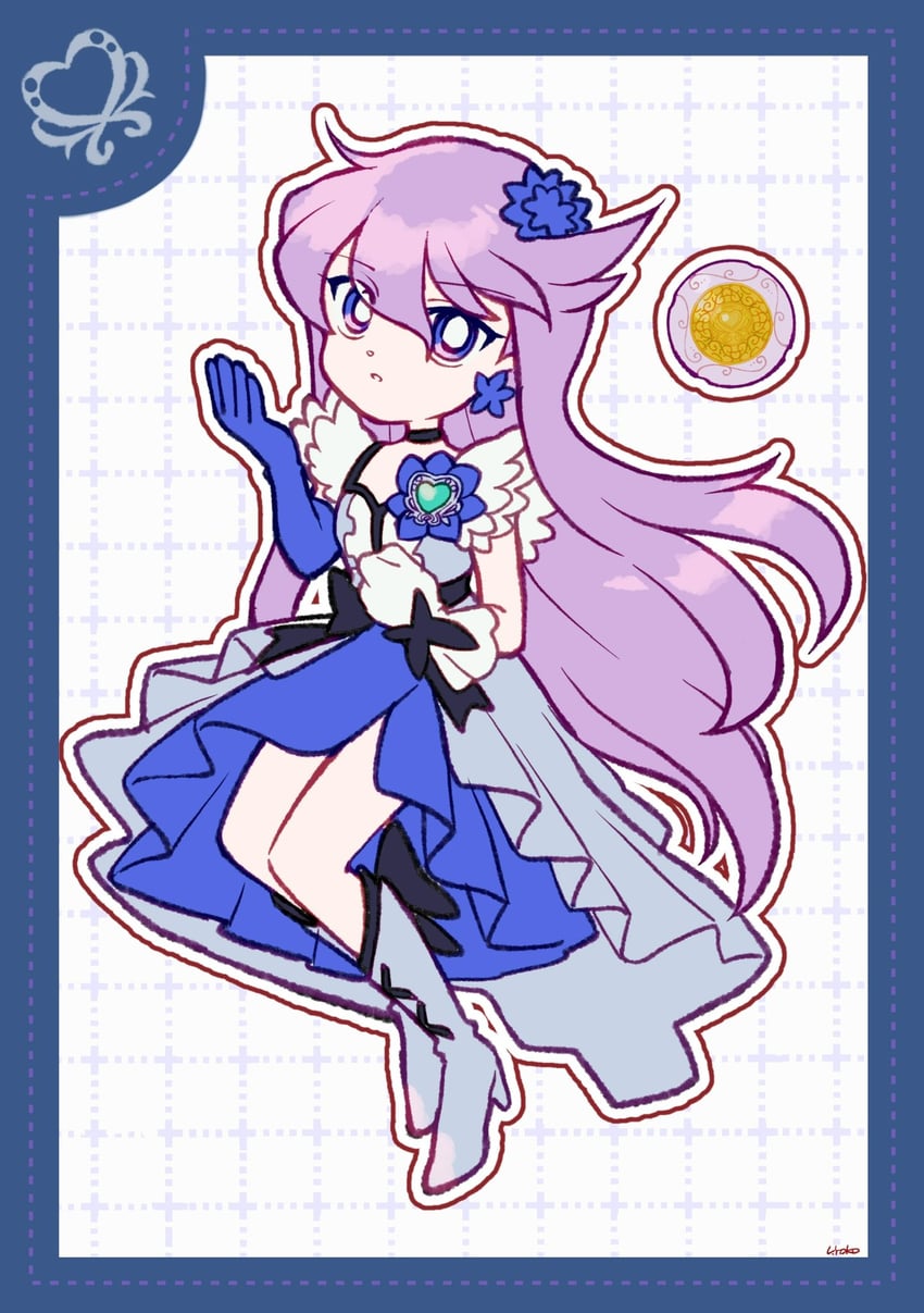 cure moonlight (precure and 1 more) drawn by uwded_207