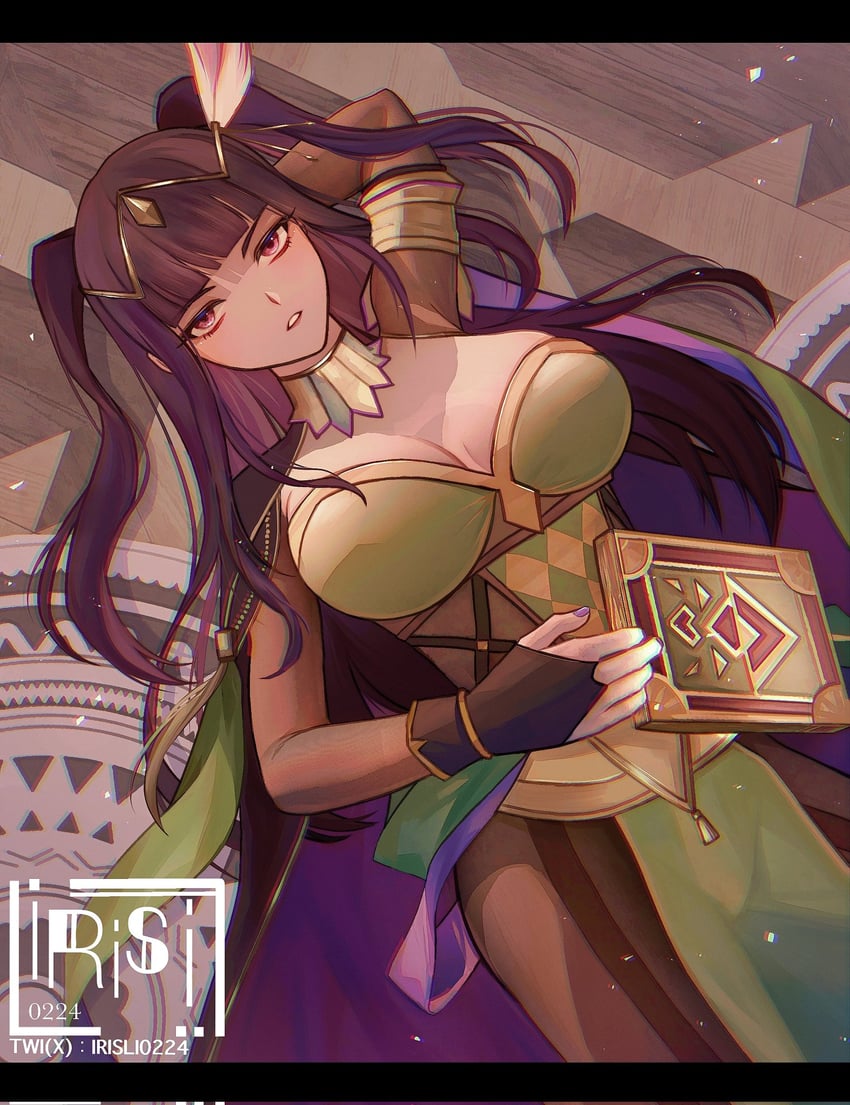 tharja and noire (fire emblem and 2 more) drawn by irisl