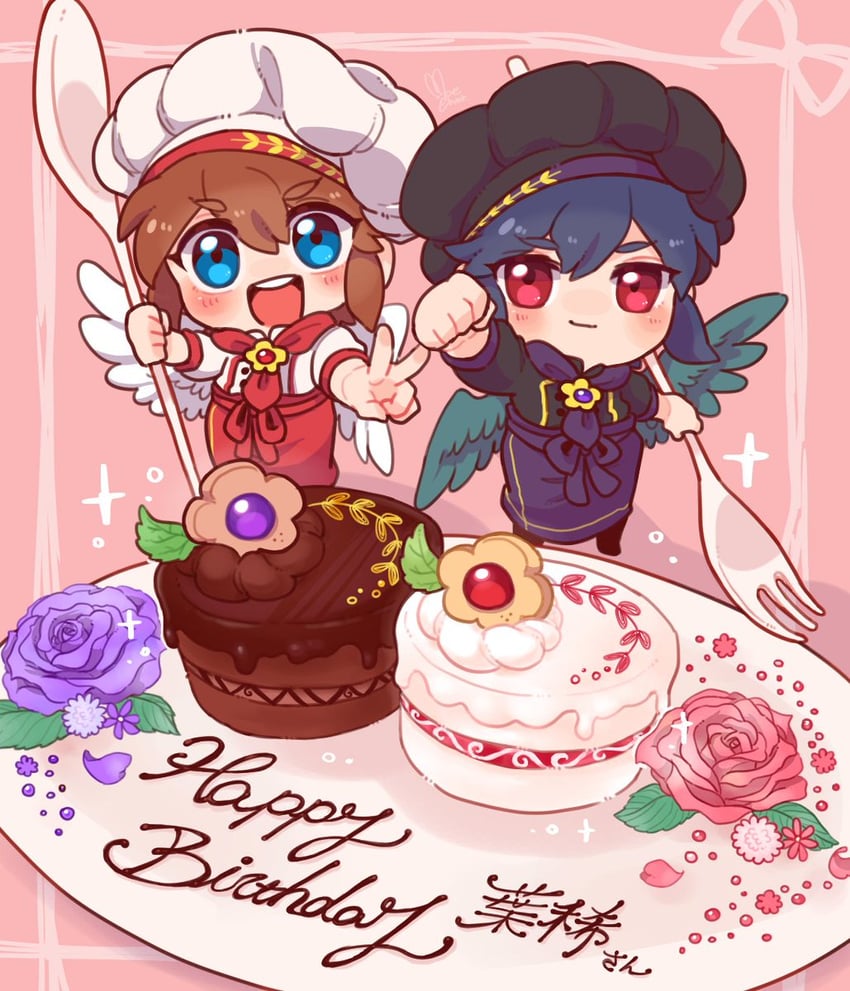 pit and dark pit (kid icarus and 1 more) drawn by moechar0426