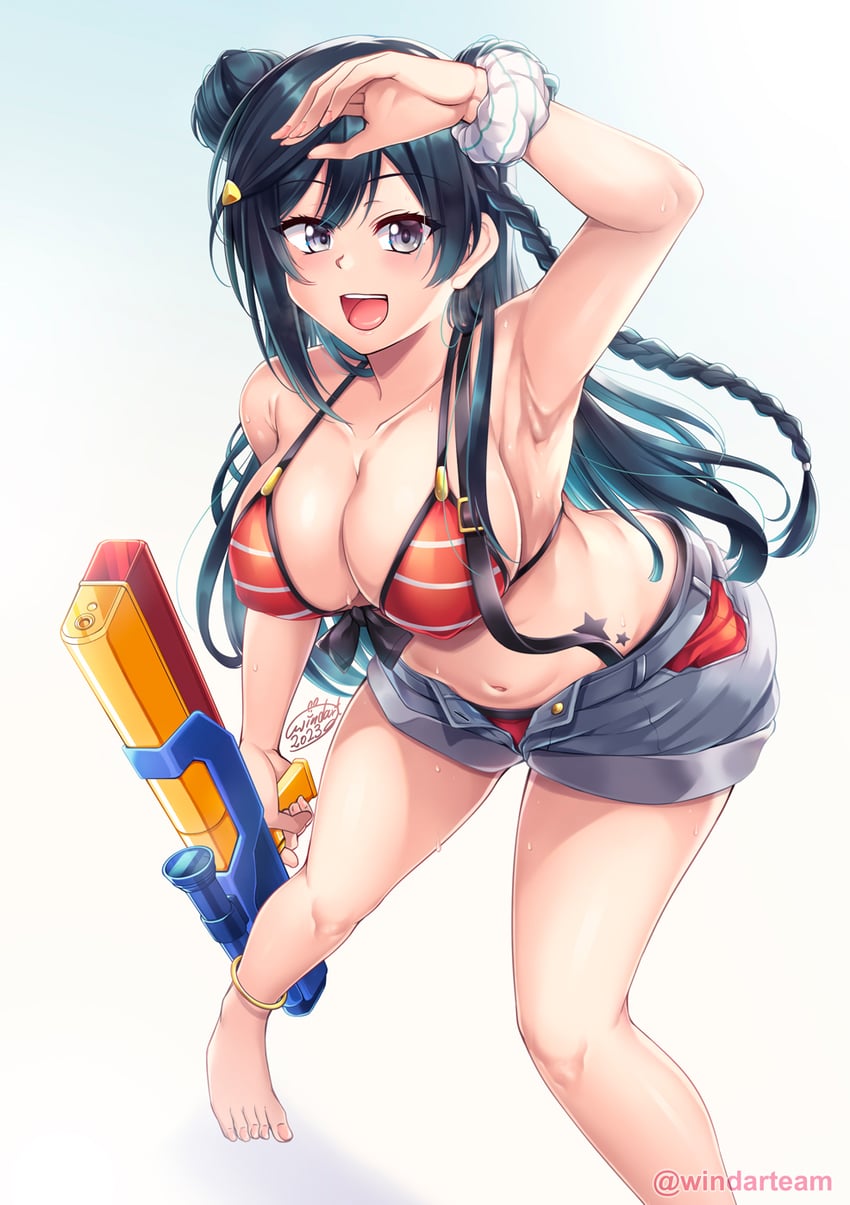 yuki setsuna (love live! and 1 more) drawn by windart