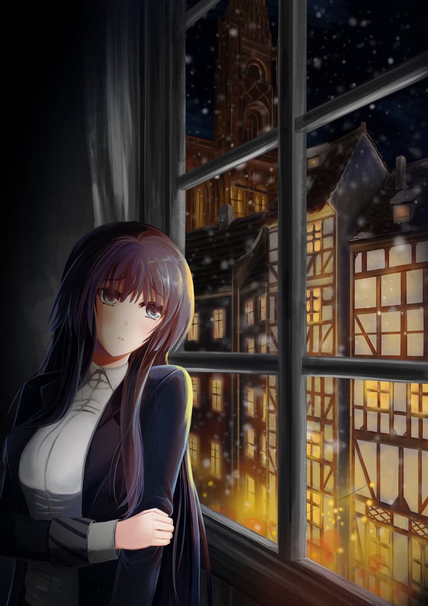 touma kazusa (white album and 1 more) drawn by kakumayu