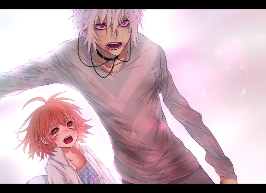 accelerator and last order (toaru majutsu no index) drawn by issa_(sorako45)