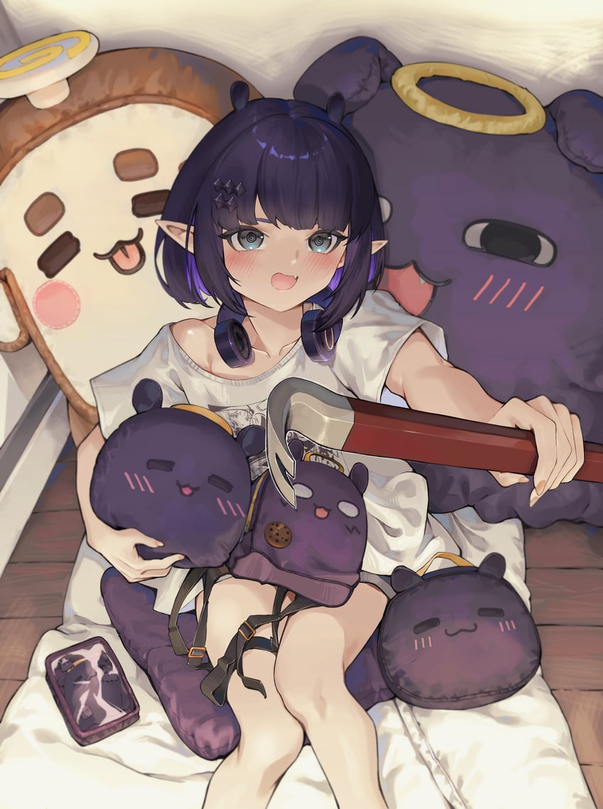 ninomae ina'nis, takodachi, and sanallite (hololive and 1 more) drawn by zetsuental