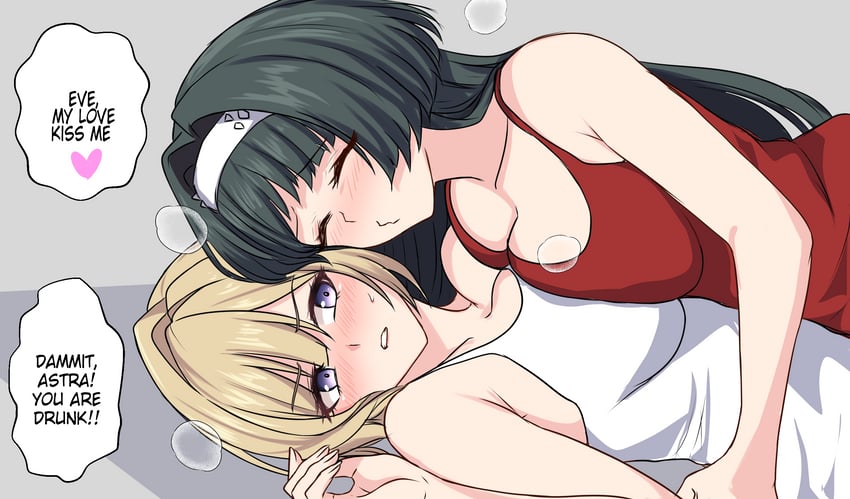 evelyn chevalier and astra yao (zenless zone zero) drawn by ecchinoidea