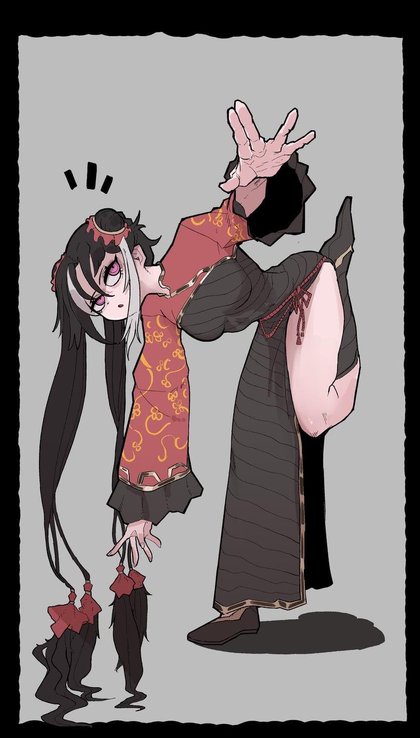 jia xichun (project moon and 1 more) drawn by hollowbug