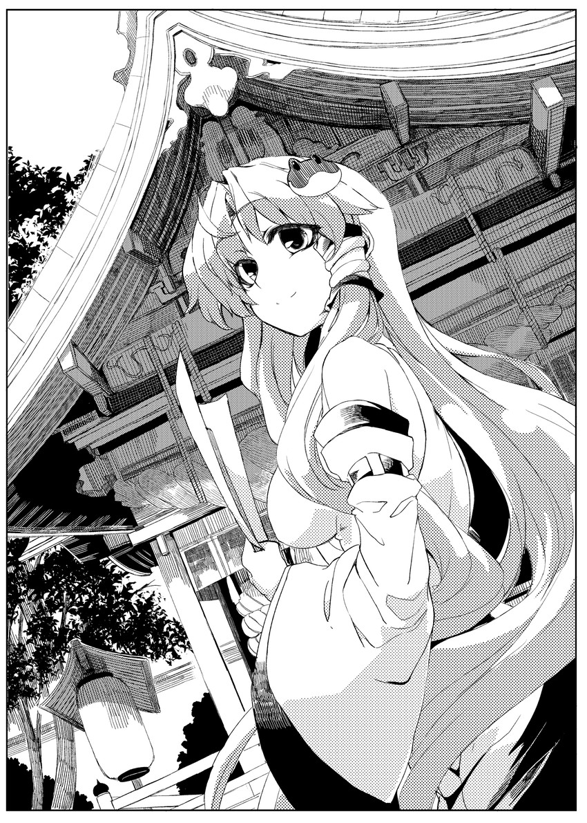 kochiya sanae (touhou) drawn by hidori_(hibi_toridori)