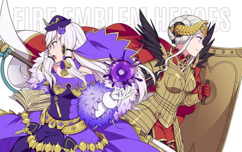 edelgard von hresvelg and lysithea von ordelia (fire emblem and 2 more) drawn by hiyori_(rindou66)