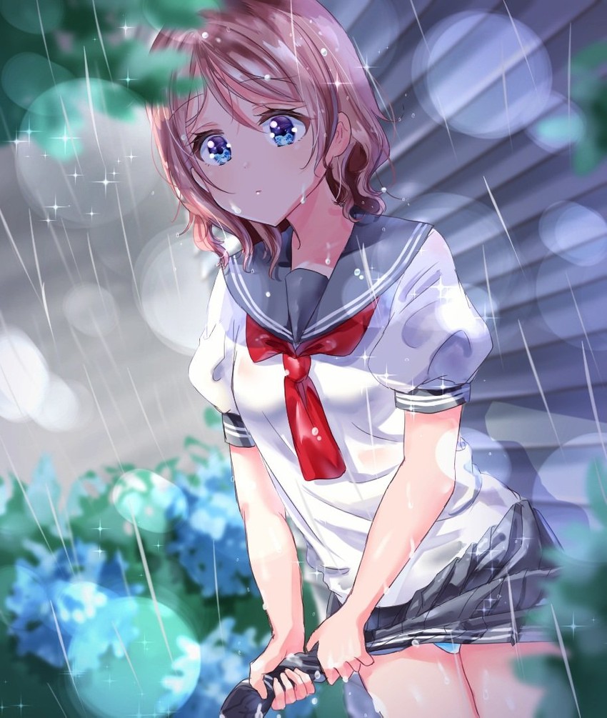 watanabe you (love live! and 1 more) drawn by chigusa_minori