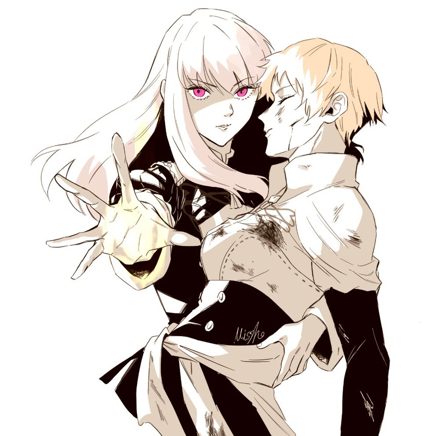 lysithea von ordelia and leonie pinelli (fire emblem and 1 more) drawn by 013_misshe