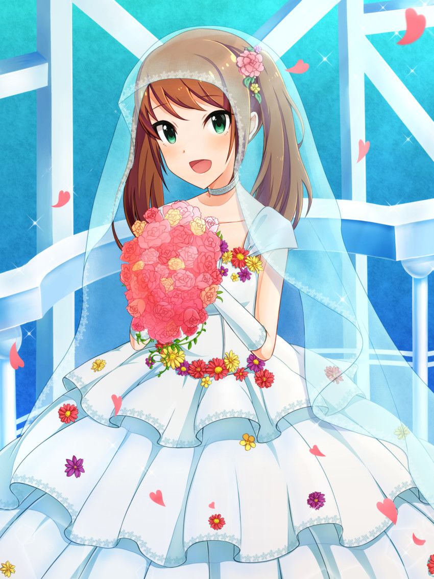 mizushima saki (idolmaster and 1 more) drawn by jaki_(n34k)