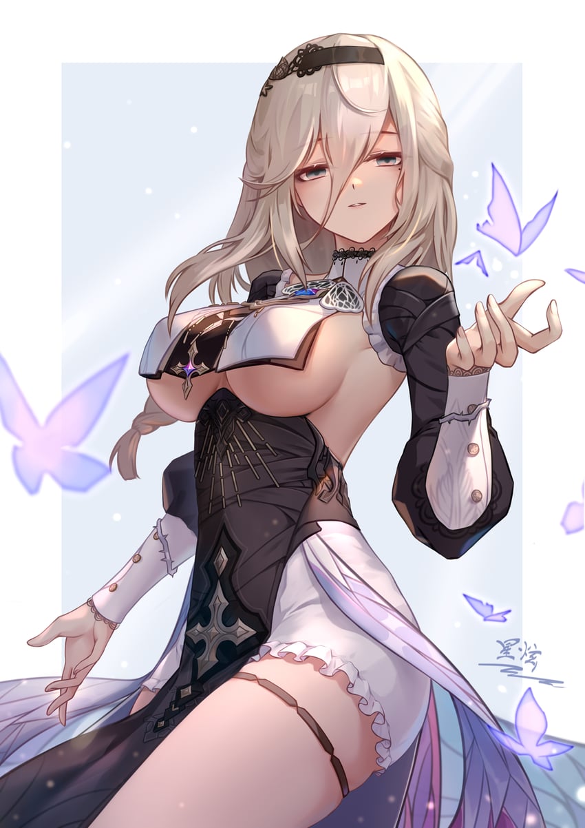 aponia (honkai and 1 more) drawn by yelan_xing_xuan