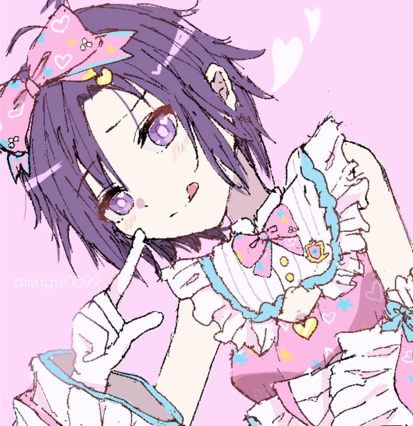 kikuchi makoto (idolmaster and 1 more) drawn by sakuya_(mktgsk0099)