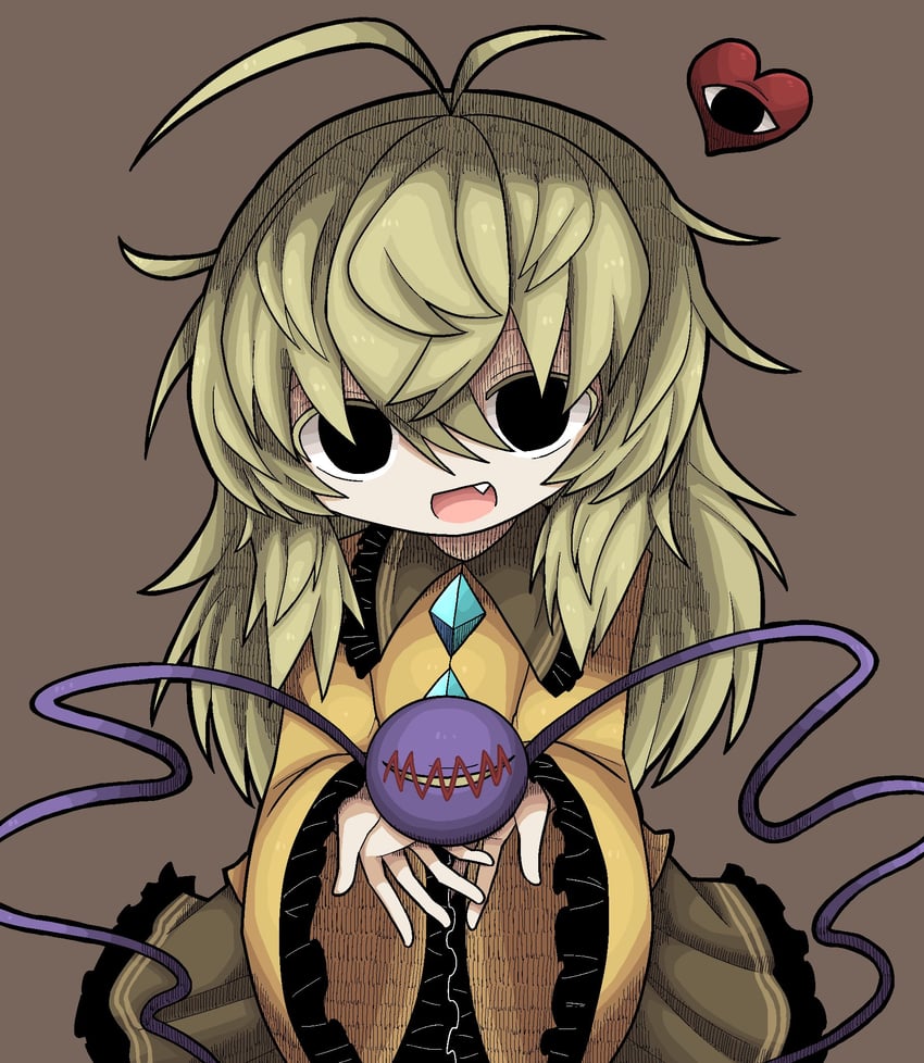 komeiji koishi (touhou and 1 more) drawn by zunusama