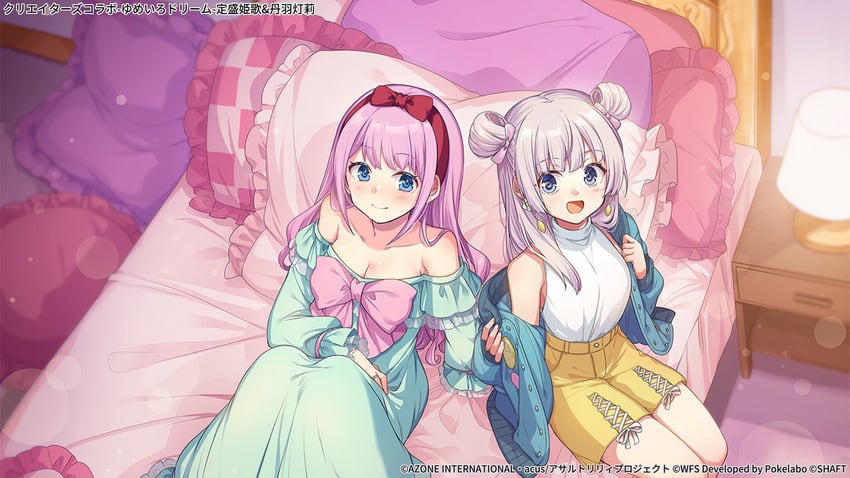 sadamori himeka and tamba akari (assault lily) drawn by takase_kou