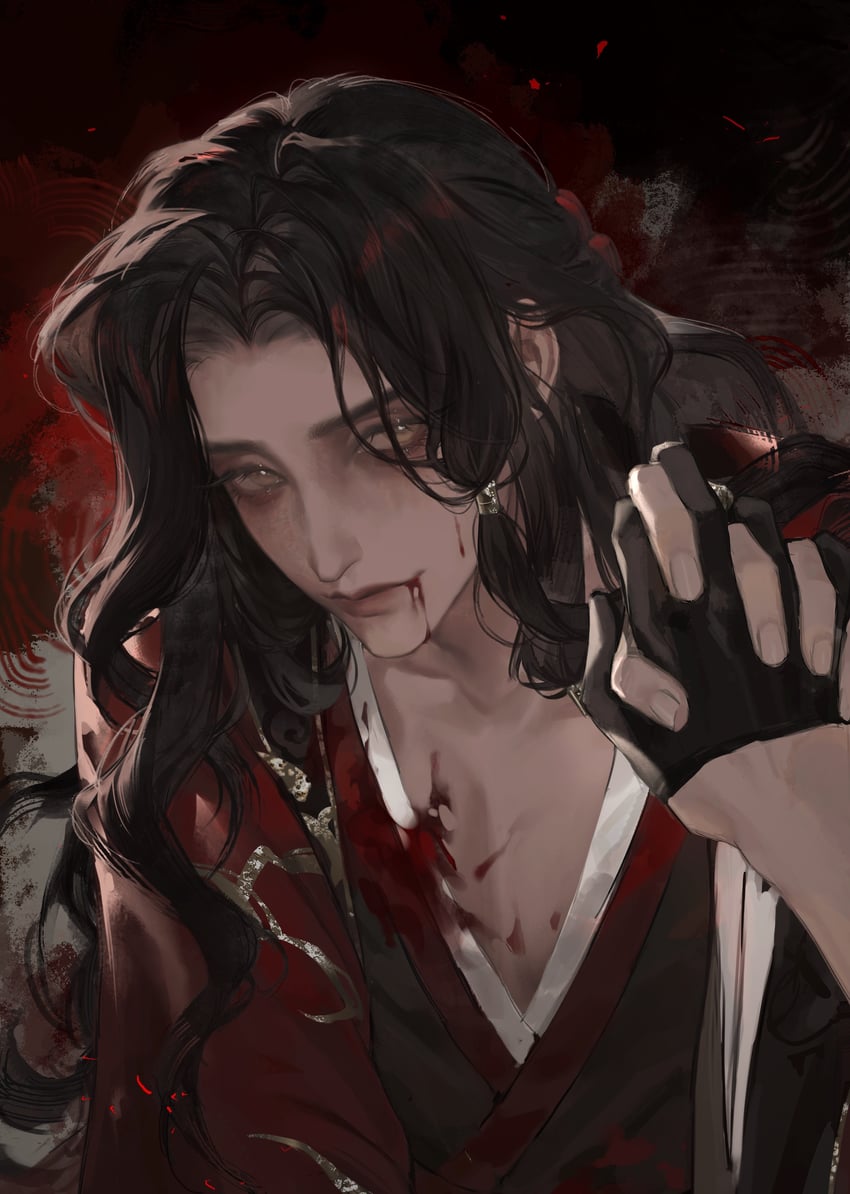guanglingwang and liu bian (code: kite) drawn by qianben_shan