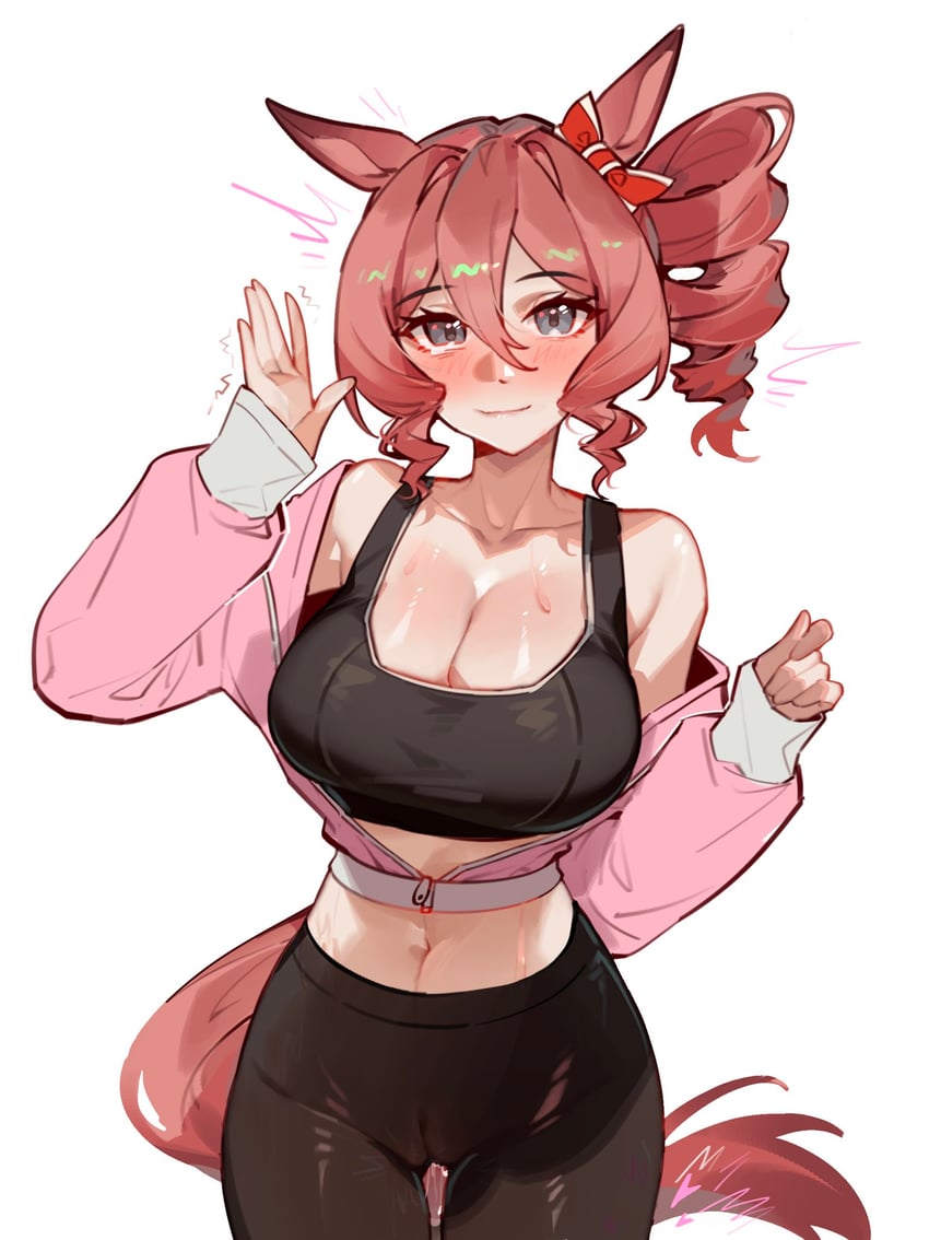 norn ace (umamusume and 1 more) drawn by baobao771100