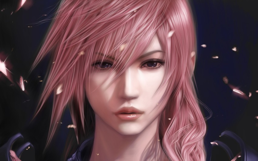 lightning farron (final fantasy and 1 more) drawn by 1ki