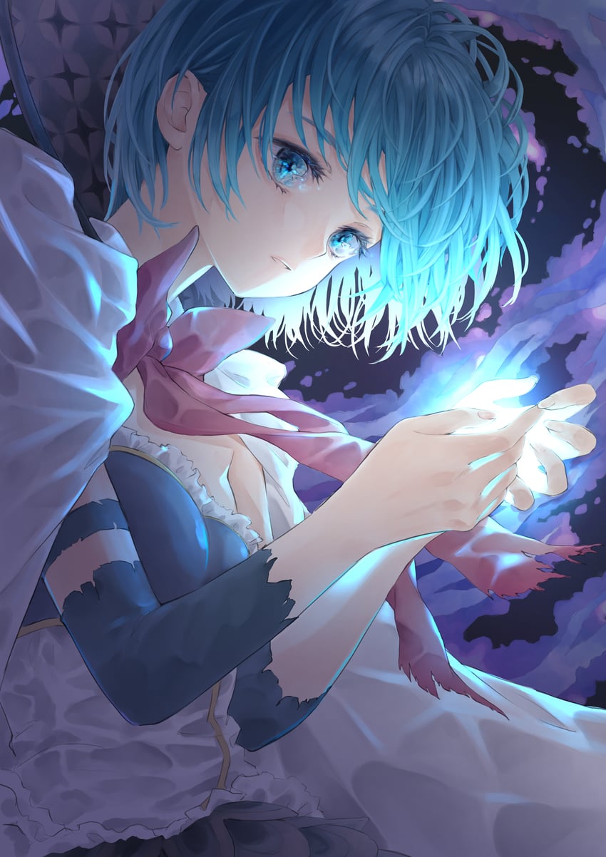miki sayaka and oktavia von seckendorff (mahou shoujo madoka magica) drawn by riri_(ririwaldorf)