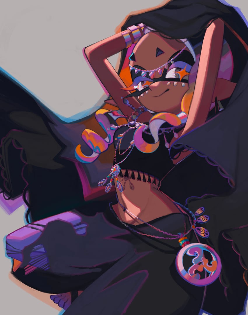 frye (splatoon and 1 more) drawn by ka1_(k4k37)