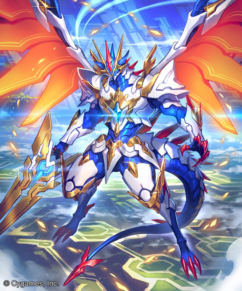laevateinn dragon (shadowverse and 1 more) drawn by okada_manabi