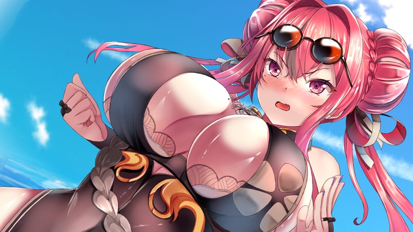 bremerton (azur lane) drawn by warabe_(waraghi)