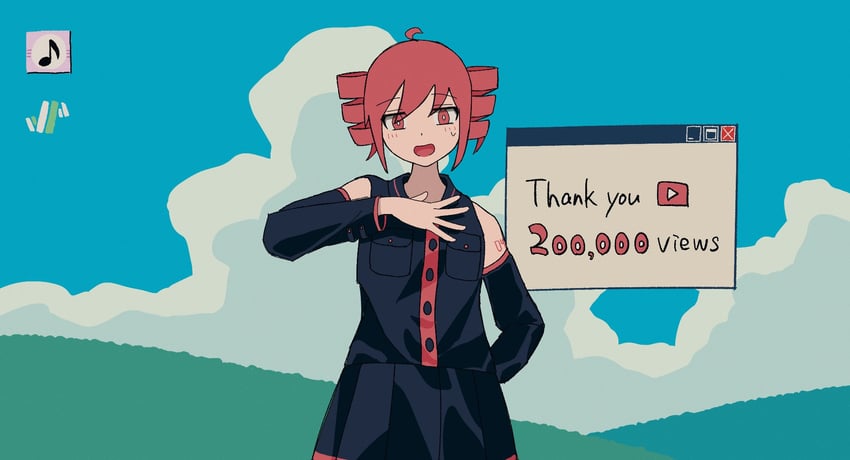 kasane teto (utau and 5 more) drawn by ashuu_(4syup)