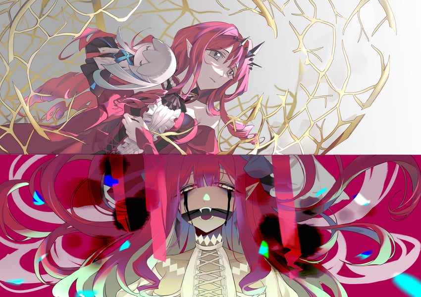 baobhan sith and morgan le fay (fate and 1 more) drawn by opmeow
