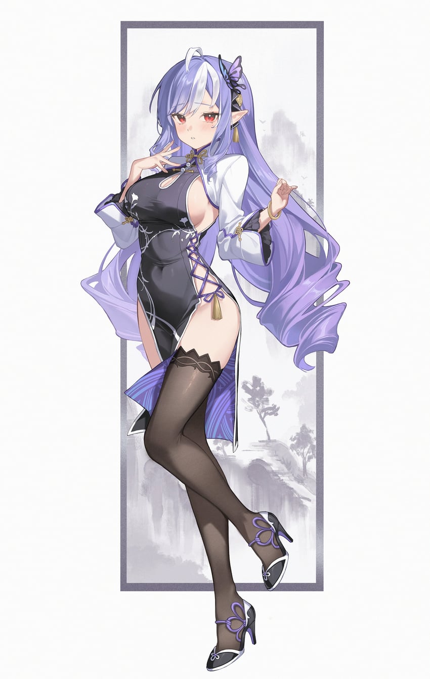 vivian banshee (zenless zone zero) drawn by midori_fufu
