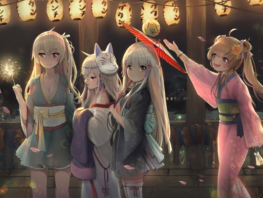 hk416, ump45, ump9, and g11 (girls' frontline) drawn by guunhanchi