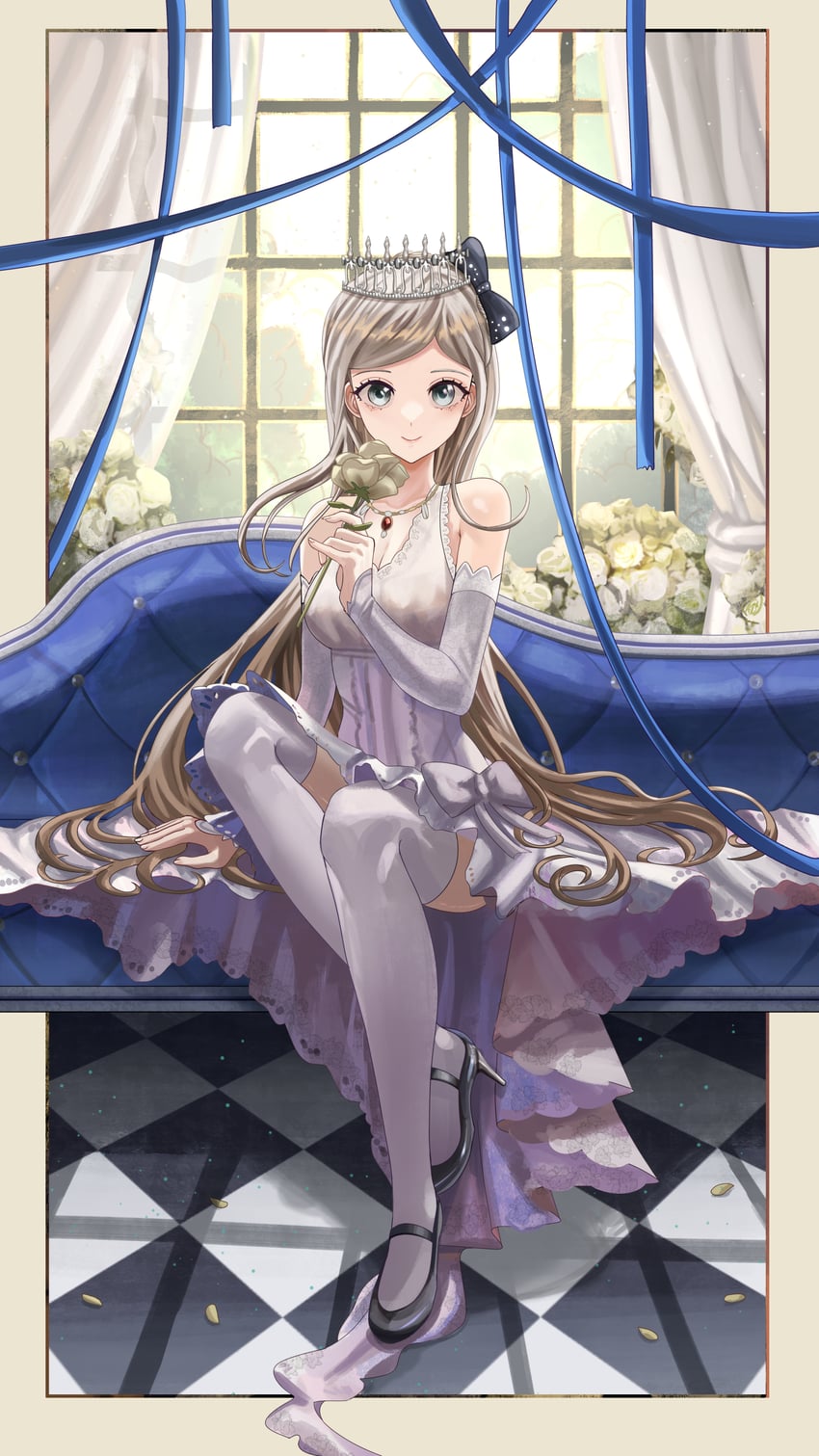 sonia nevermind (danganronpa and 1 more) drawn by silvertsuki