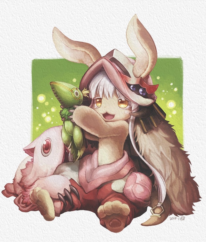 nanachi and mitty (made in abyss) drawn by ikeya_(higumake)