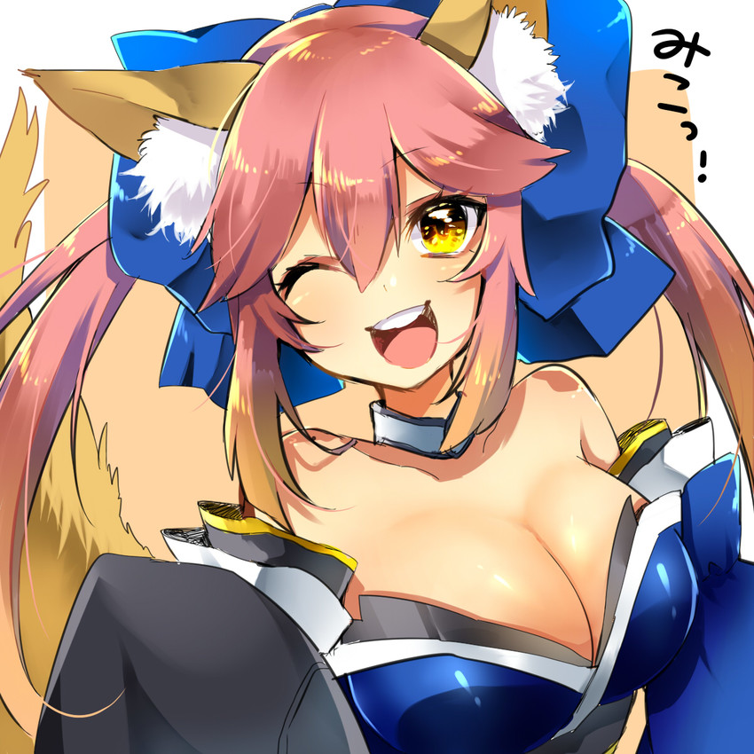 tamamo and tamamo no mae (fate and 1 more) drawn by mochico_(mooncat_xxx)
