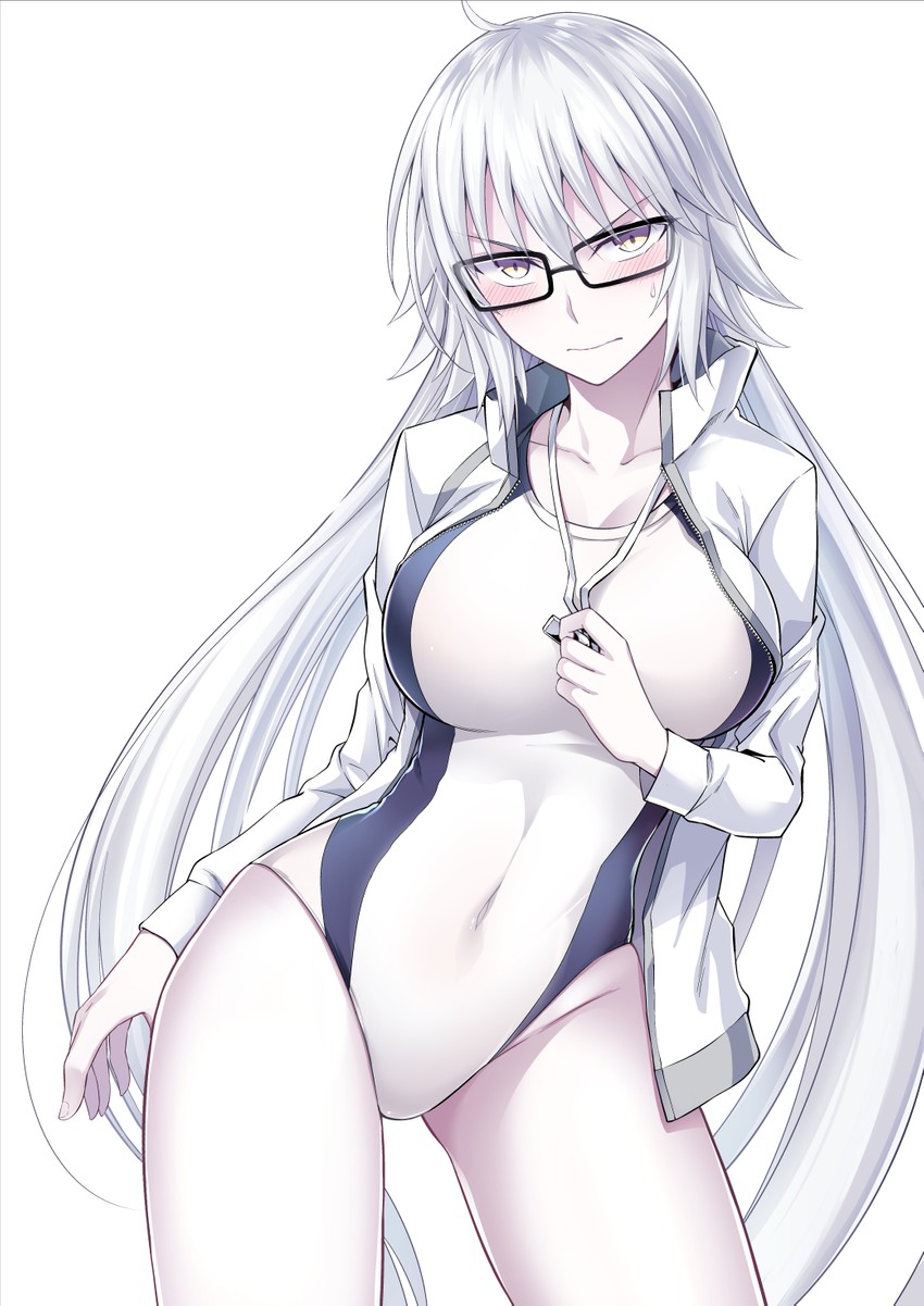jeanne d'arc alter and jeanne d'arc (fate and 1 more) drawn by ijima_yuu