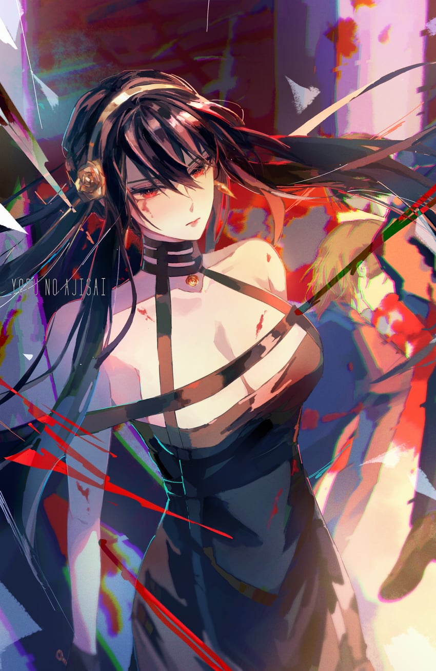 yor briar (spy x family) drawn by yoru_no_ajisai