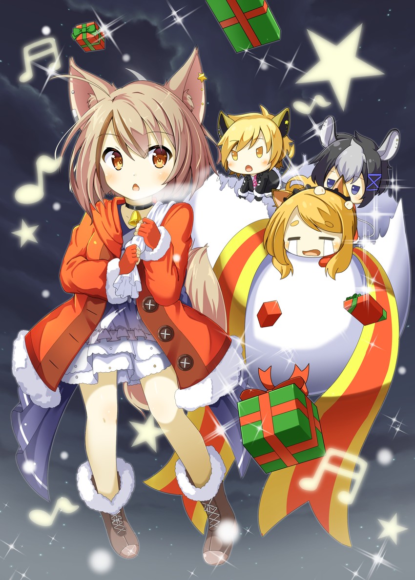 citti, laina, fennery, and zebrina (show by rock!!) drawn by chaakusu